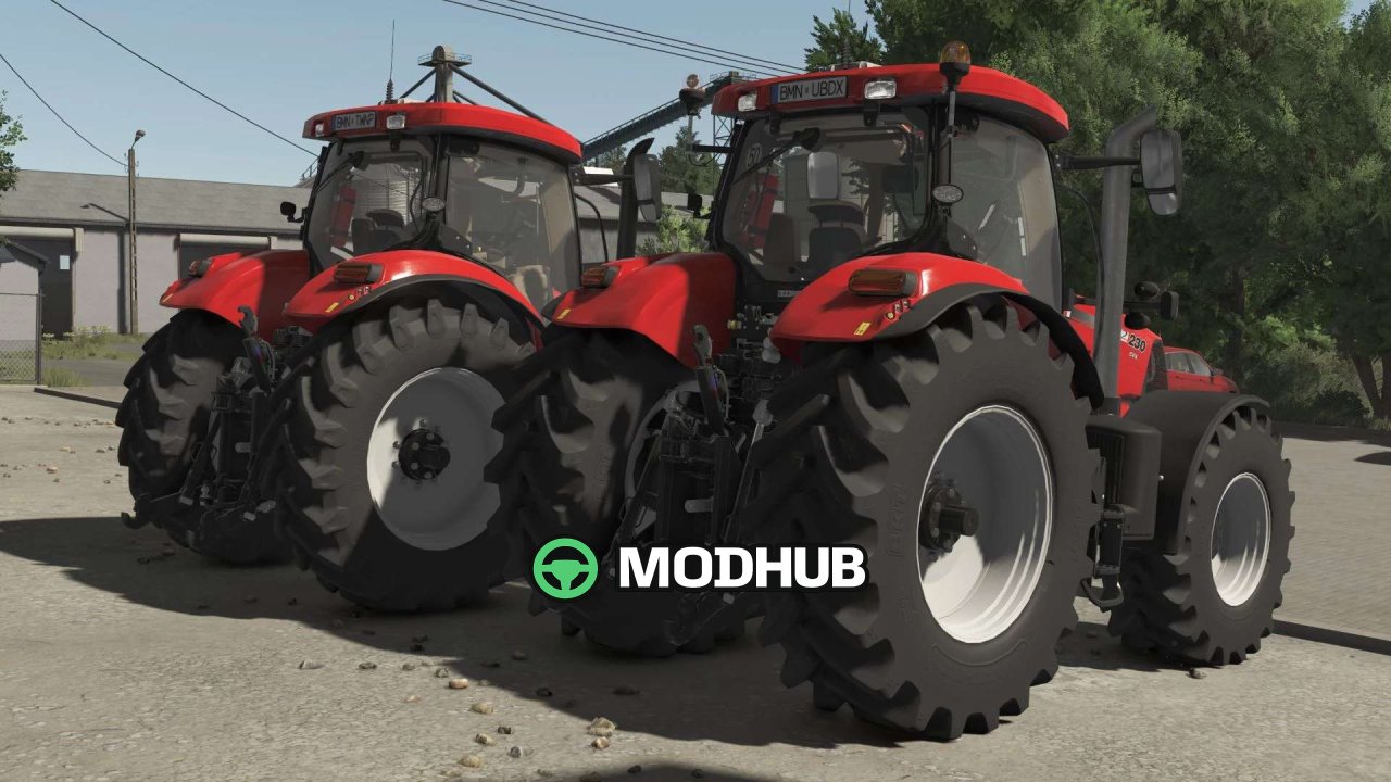 Mod na Potężny Traktor Case IH Puma CVX dla FS25 (170–230) — Nowe Dźwięki i Poprawka Hamulców