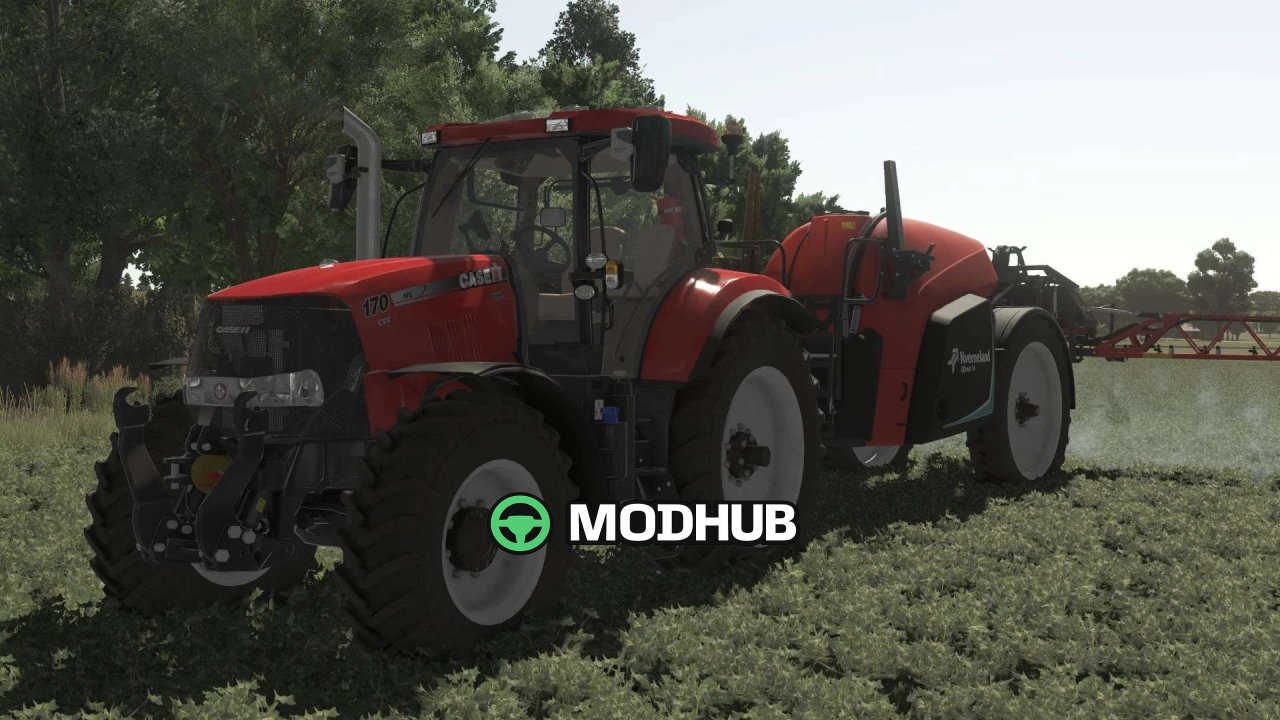 Mod na Potężny Traktor Case IH Puma CVX dla FS25 (170–230) — Nowe Dźwięki i Poprawka Hamulców