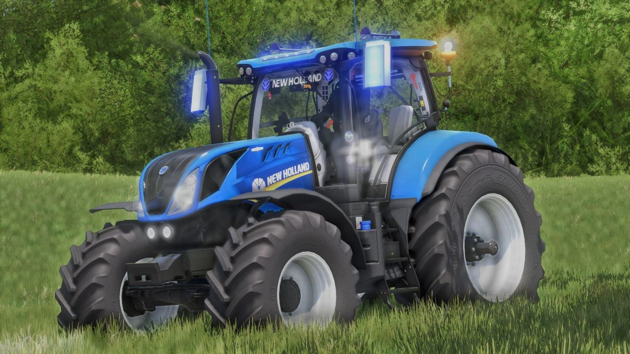 Трактор New Holland T7 Edit для Farming Simulator 25