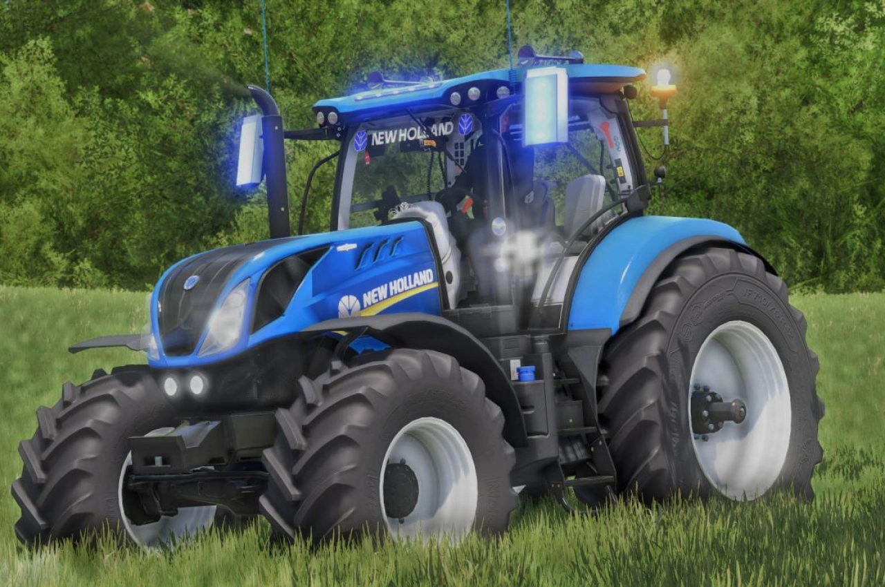 Трактор New Holland T7 Edit для Farming Simulator 25