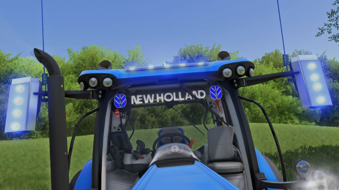 Трактор New Holland T7 Edit для Farming Simulator 25