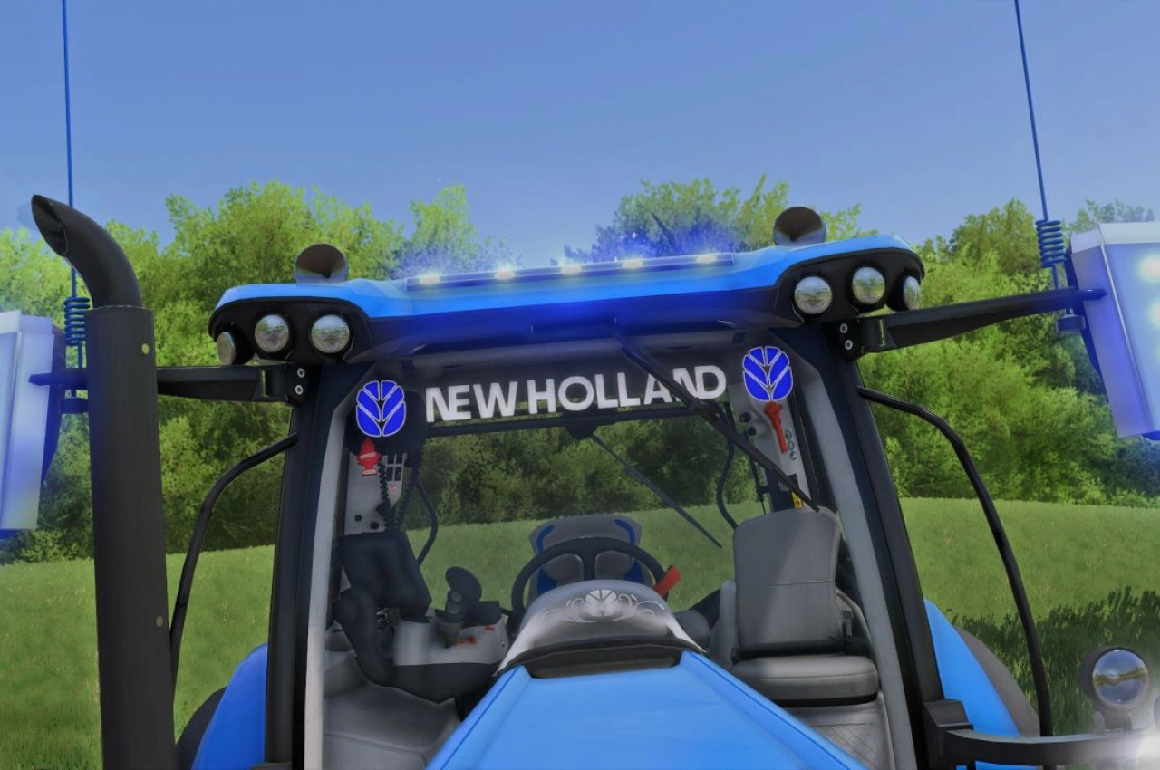 Трактор New Holland T7 Edit для Farming Simulator 25