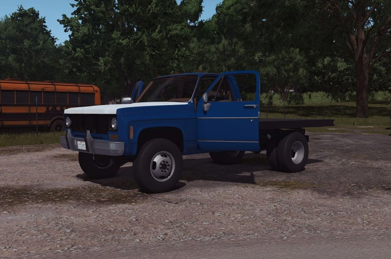 Вантажівка Chevrolet K30 1976 року для Farming Simulator 25