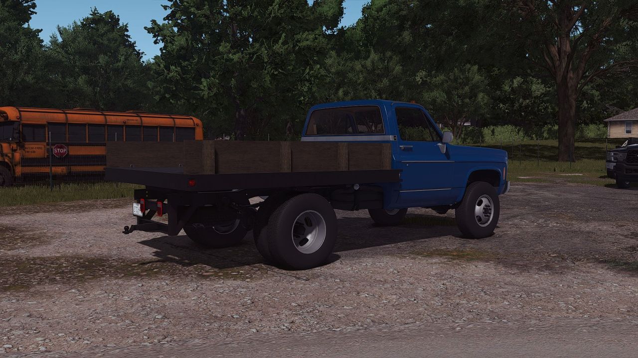 Вантажівка Chevrolet K30 1976 року для Farming Simulator 25