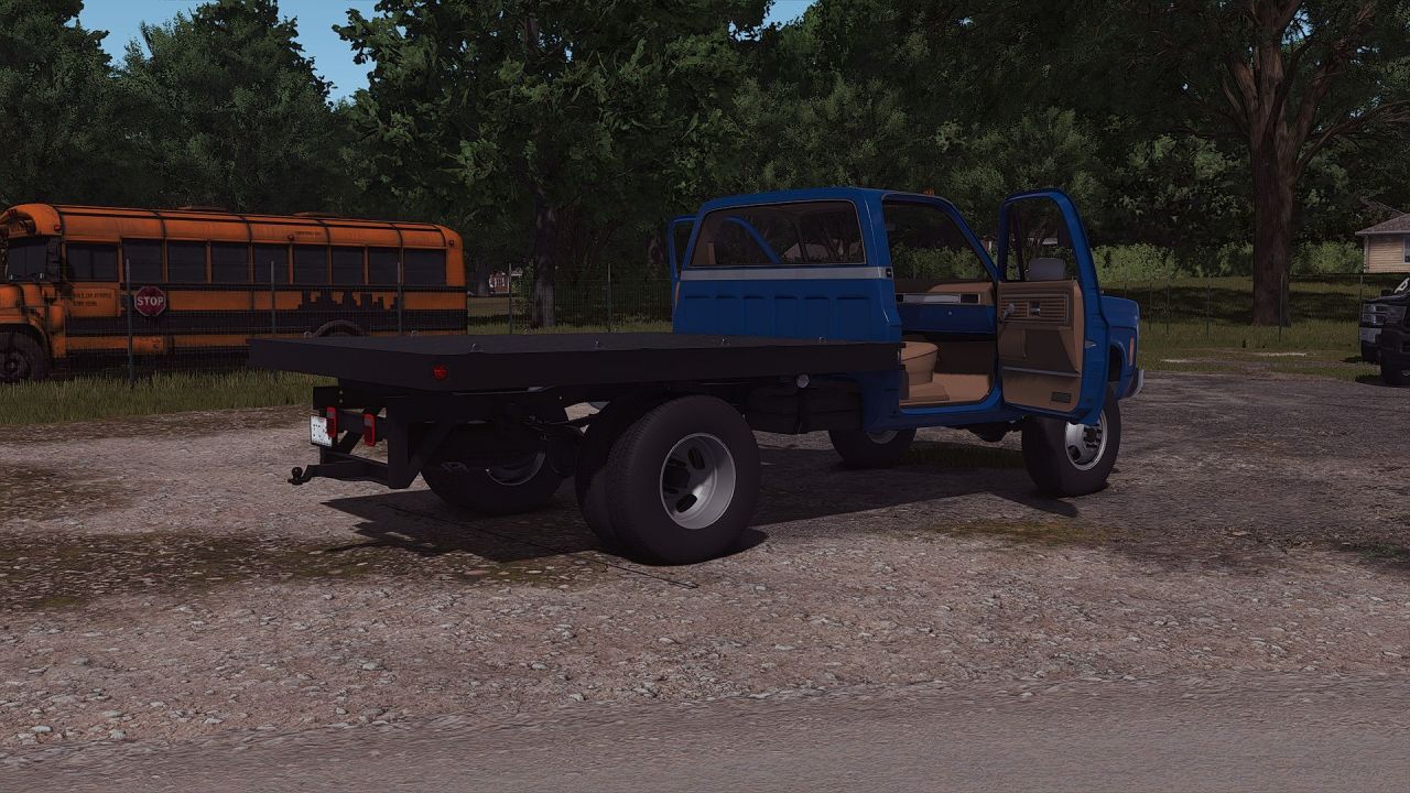 Вантажівка Chevrolet K30 1976 року для Farming Simulator 25