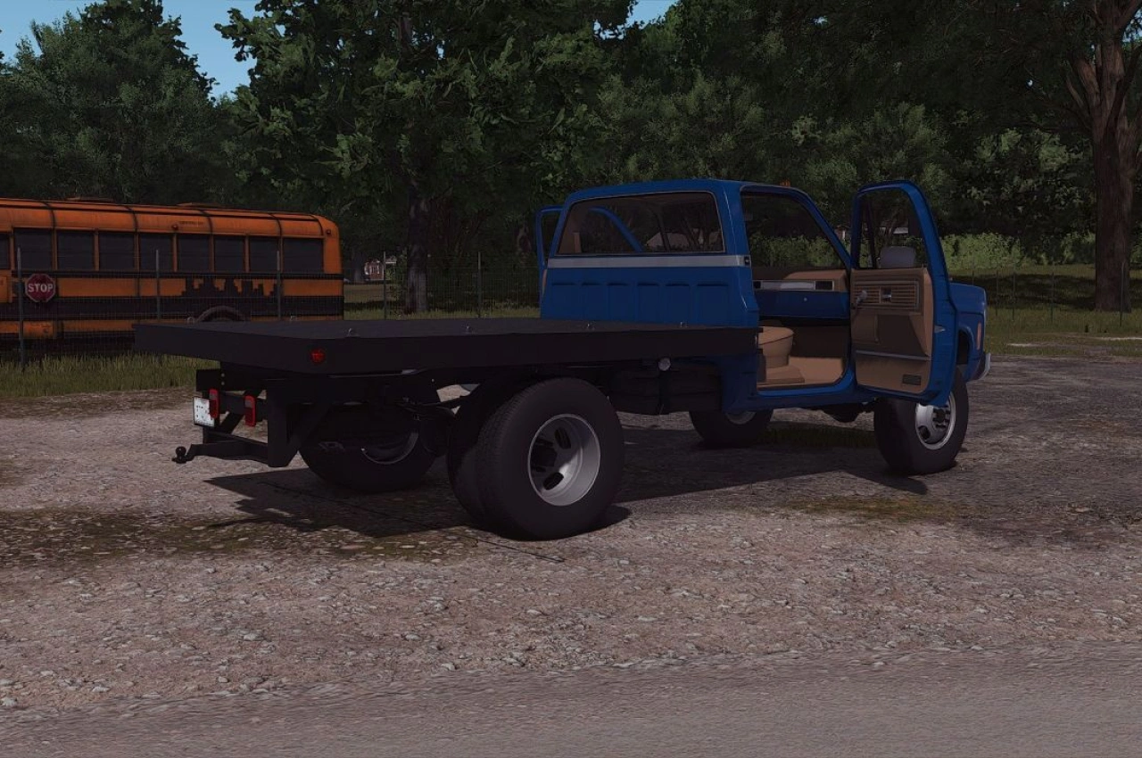 Вантажівка Chevrolet K30 1976 року для Farming Simulator 25