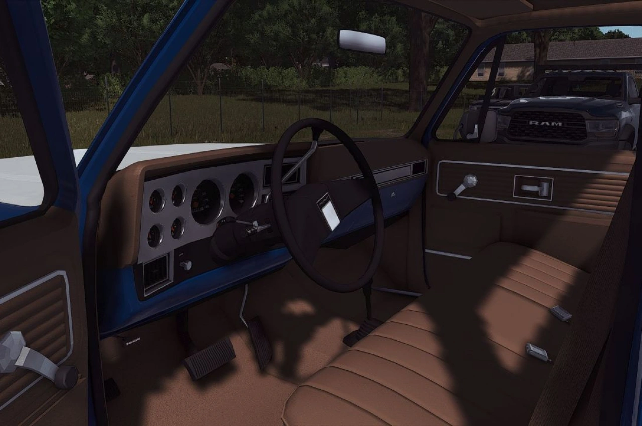 Вантажівка Chevrolet K30 1976 року для Farming Simulator 25