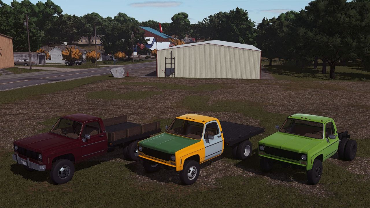 Вантажівка Chevrolet K30 1976 року для Farming Simulator 25