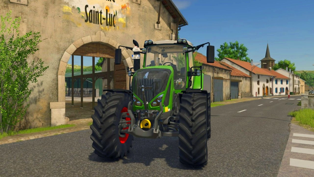 Трактор Fendt 900 Vario S4 для Farming Simulator 25