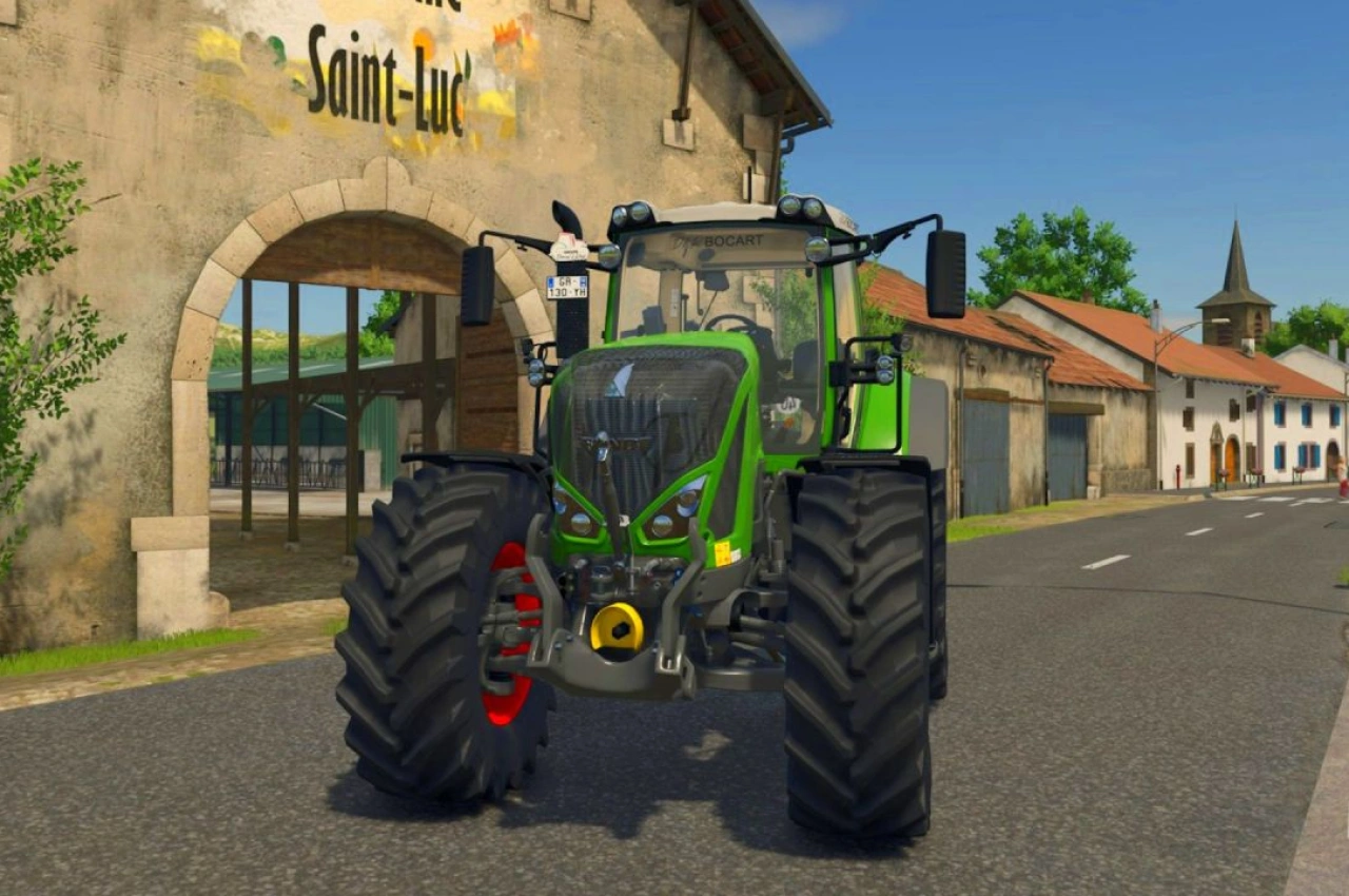 Трактор Fendt 900 Vario S4 для Farming Simulator 25