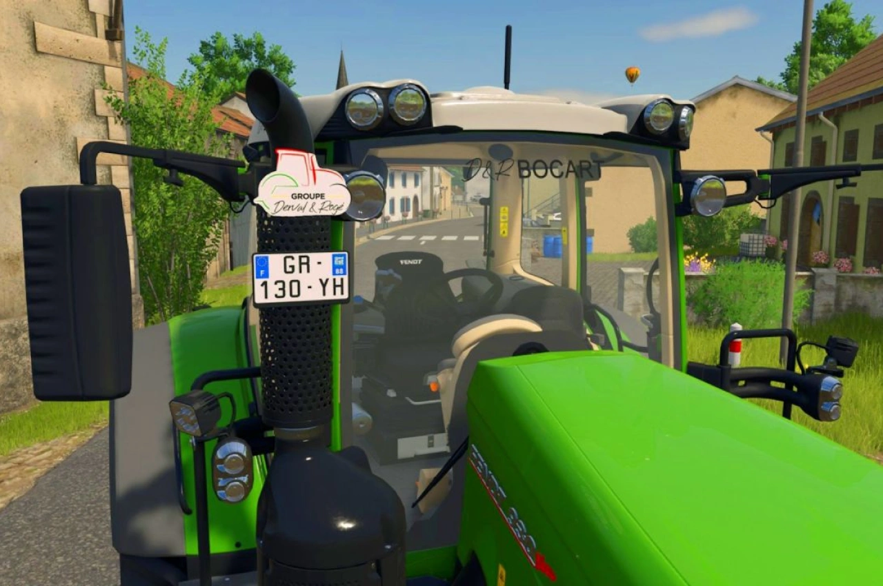 Трактор Fendt 900 Vario S4 для Farming Simulator 25