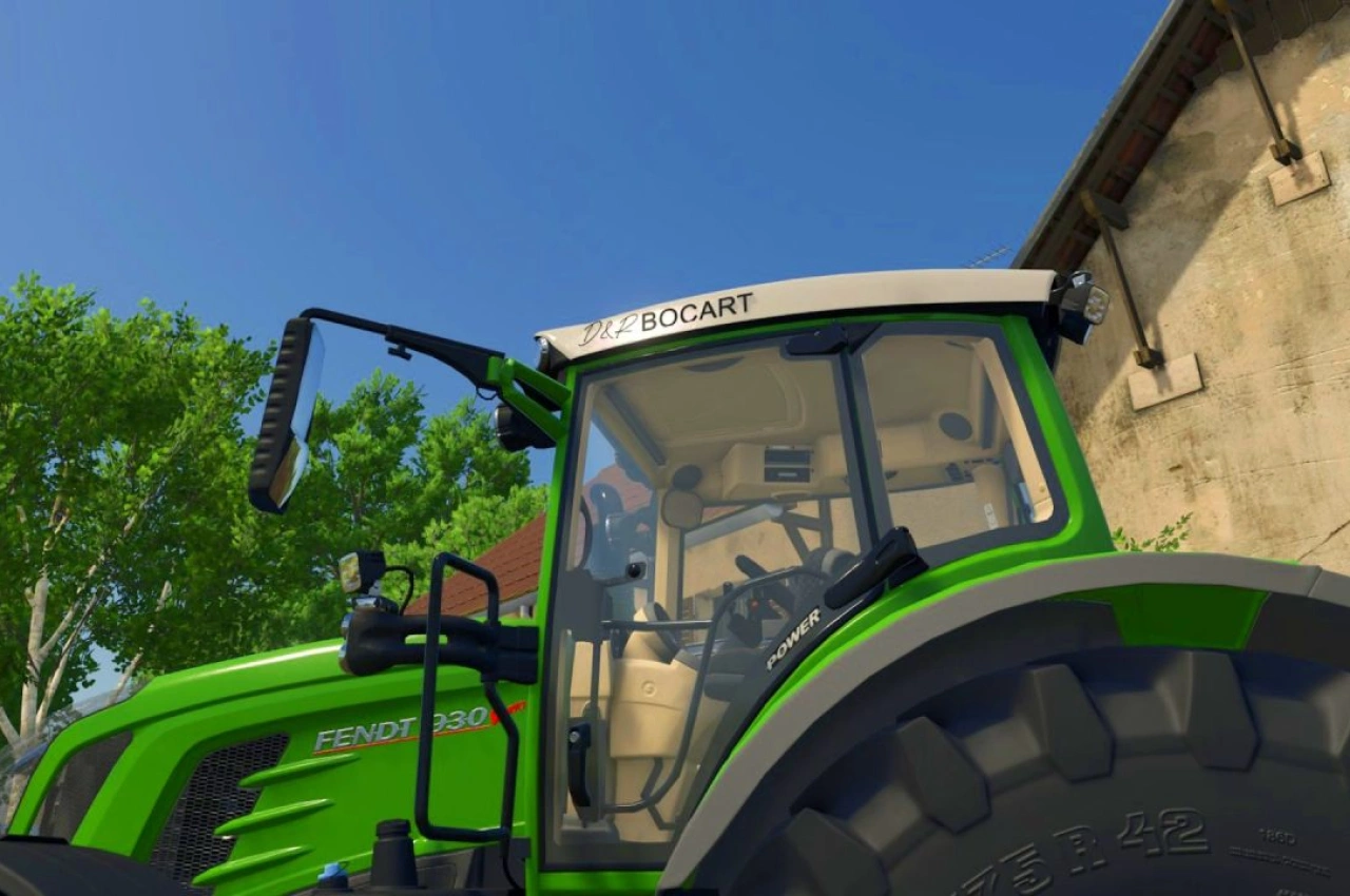 Трактор Fendt 900 Vario S4 для Farming Simulator 25