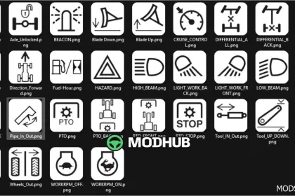 Streamdeck Icon Pack für Farming Simulator 25