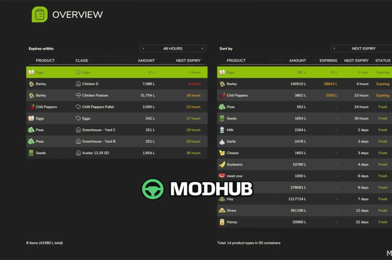 Мод Fresh для Farming Simulator 25