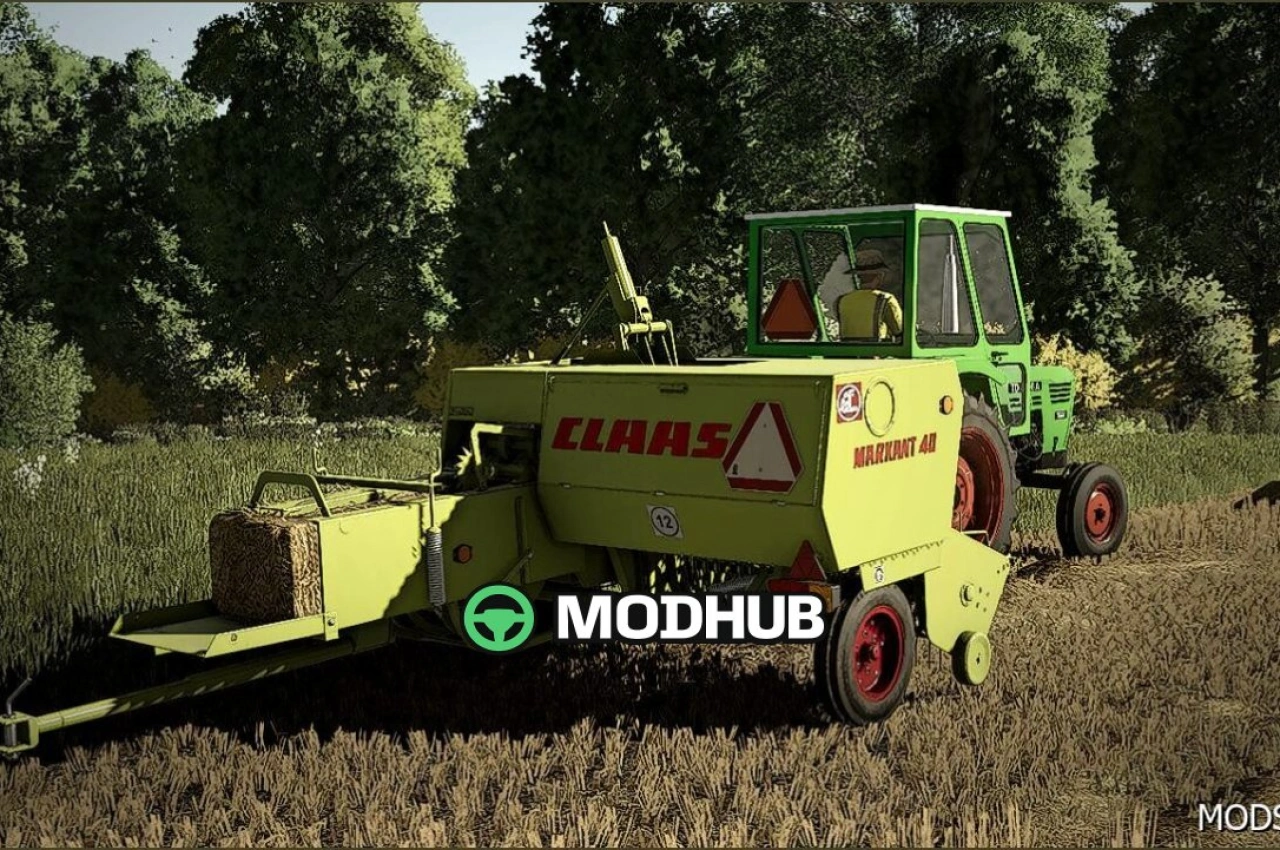 Прес-підбирач Claas/Deutz для Farming Simulator 25