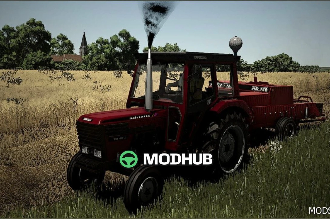 Прес-підбирач Claas/Deutz для Farming Simulator 25