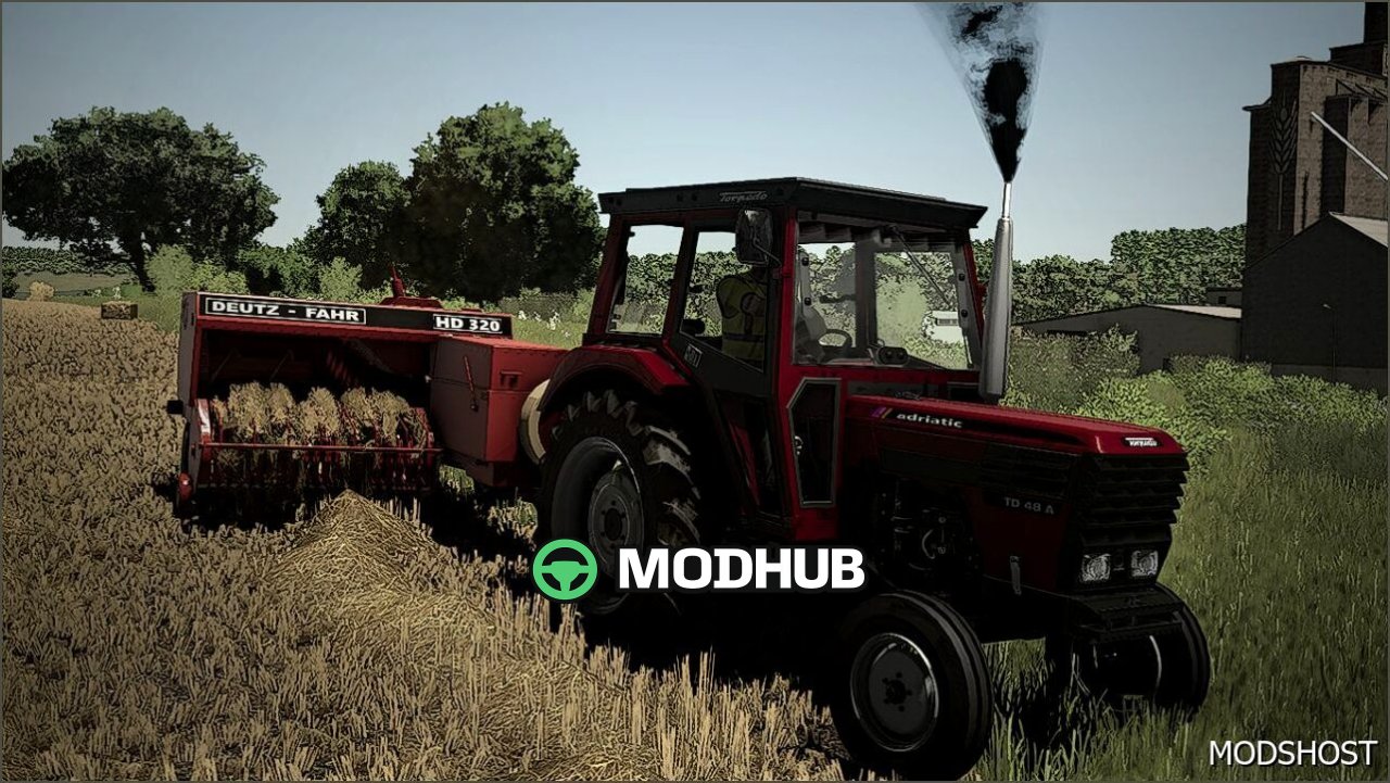 Прес-підбирач Claas/Deutz для Farming Simulator 25