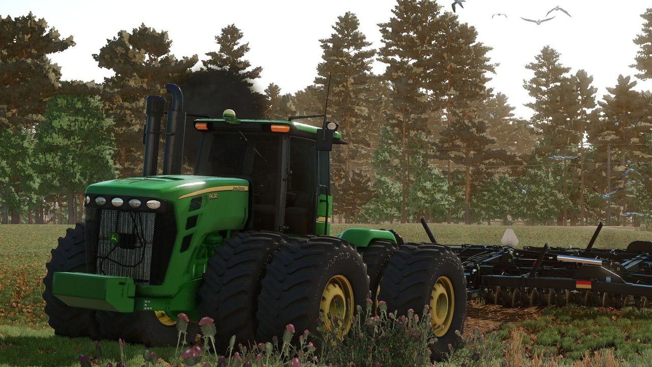 Трактор John Deere 9x20/9x30 серії для Farming Simulator 25