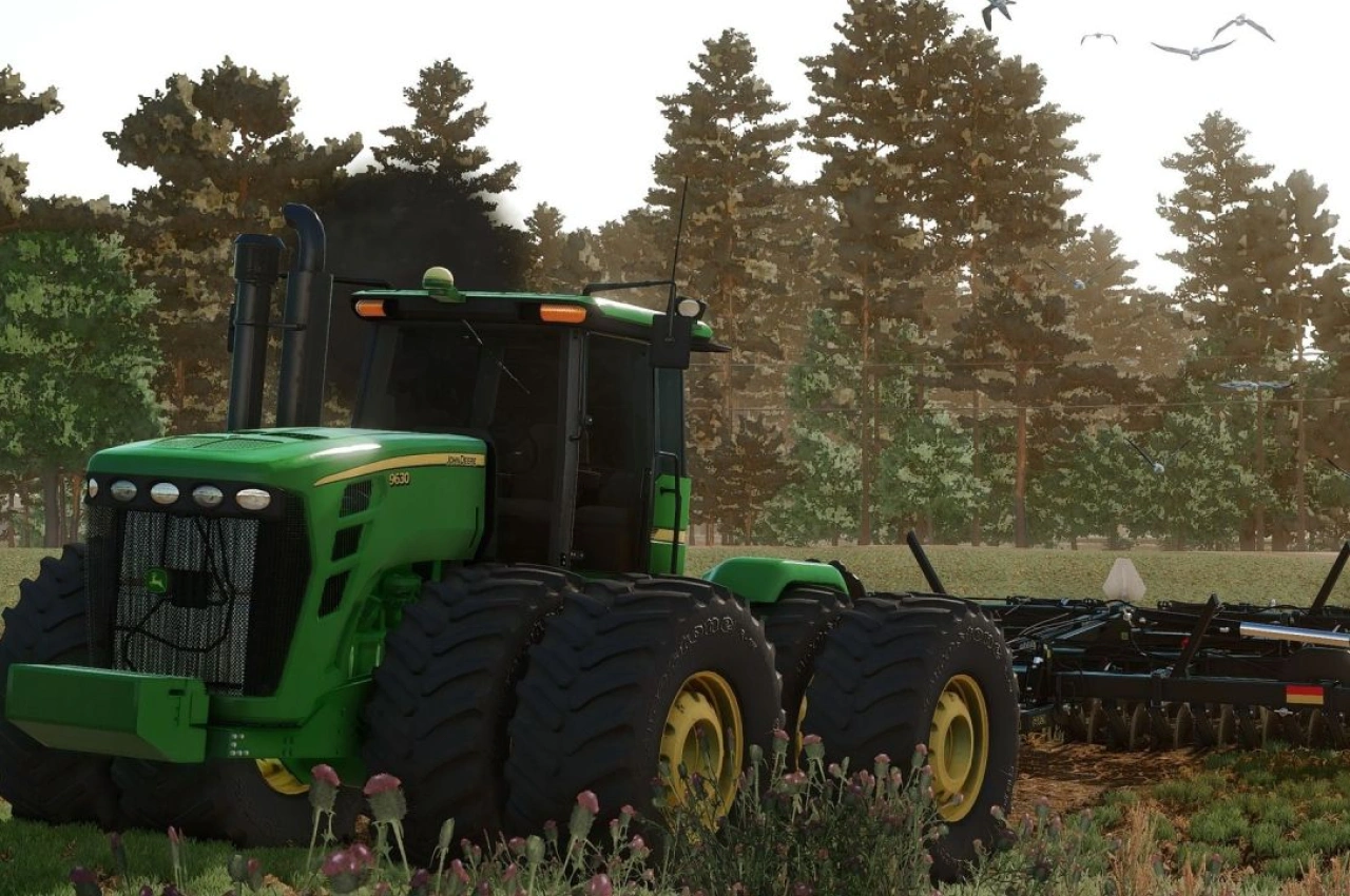 Трактор John Deere 9x20/9x30 серії для Farming Simulator 25