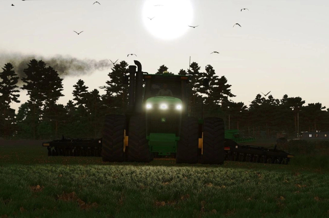 Трактор John Deere 9x20/9x30 серії для Farming Simulator 25