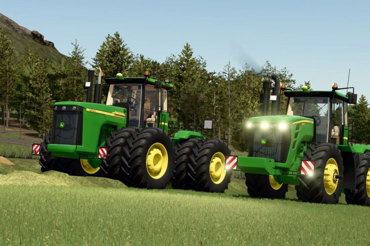 Трактор John Deere 9x20/9x30 серії для Farming Simulator 25