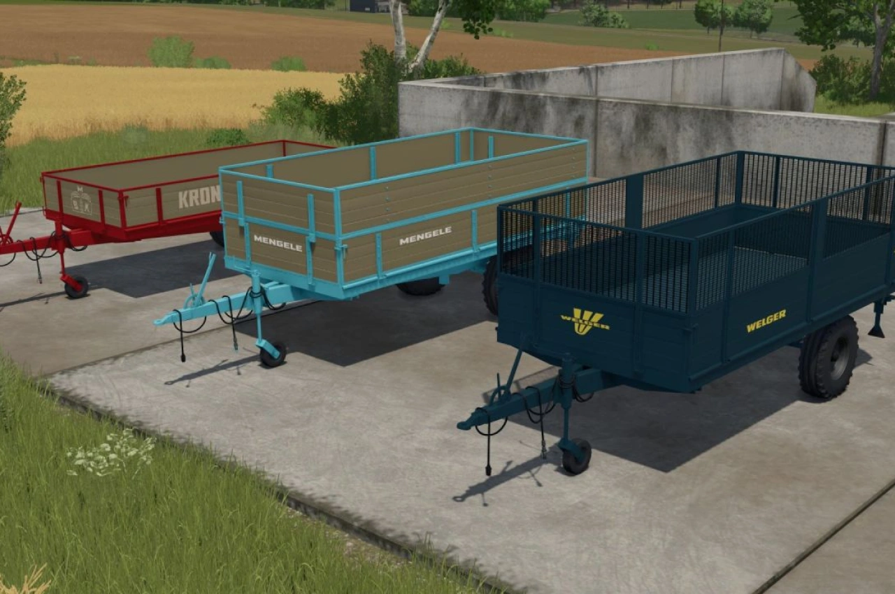 Причіп Old Universal для Farming Simulator 25