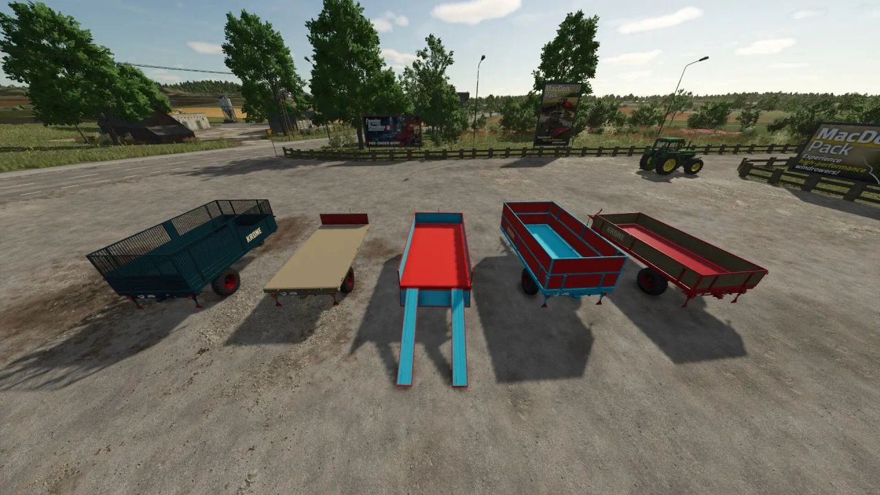 Old Universal Trailer for Farming Simulator 25