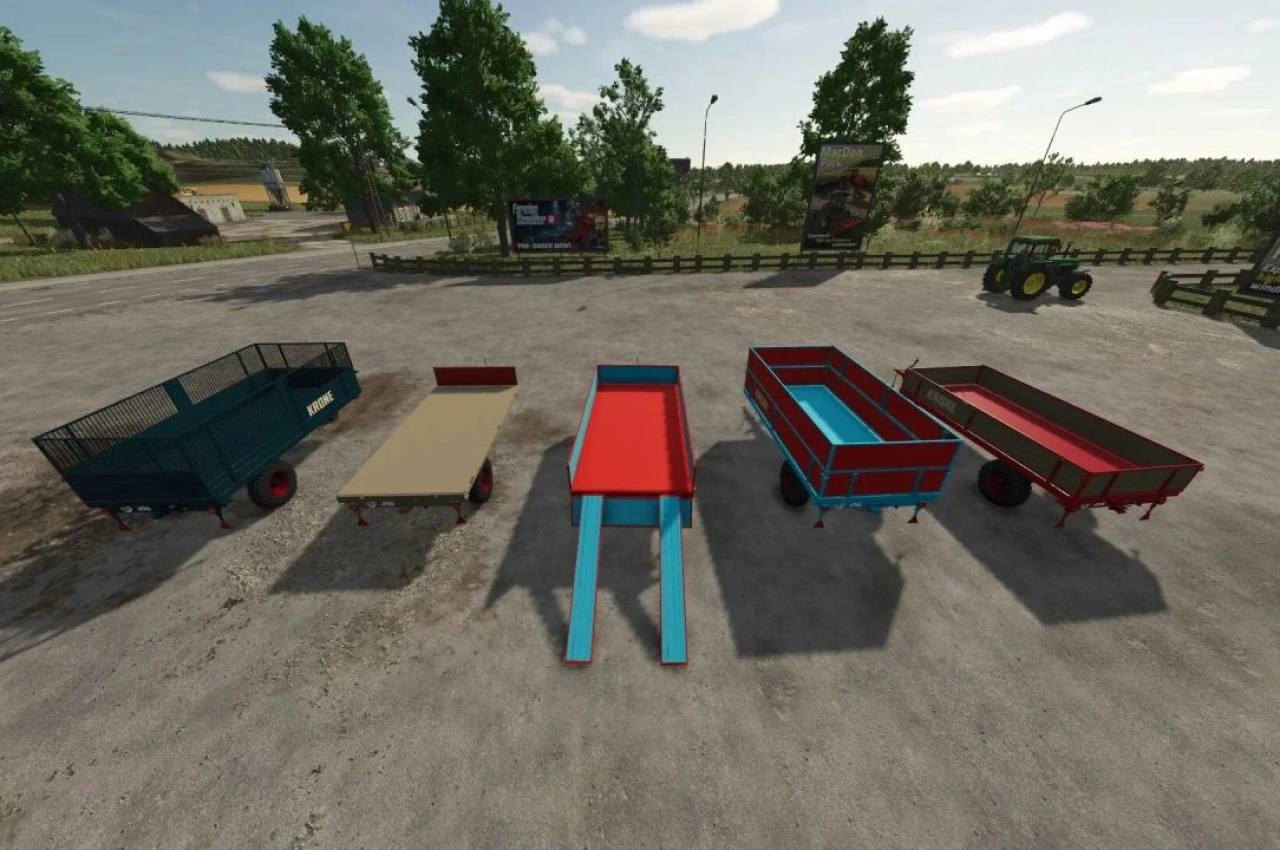 Причіп Old Universal для Farming Simulator 25