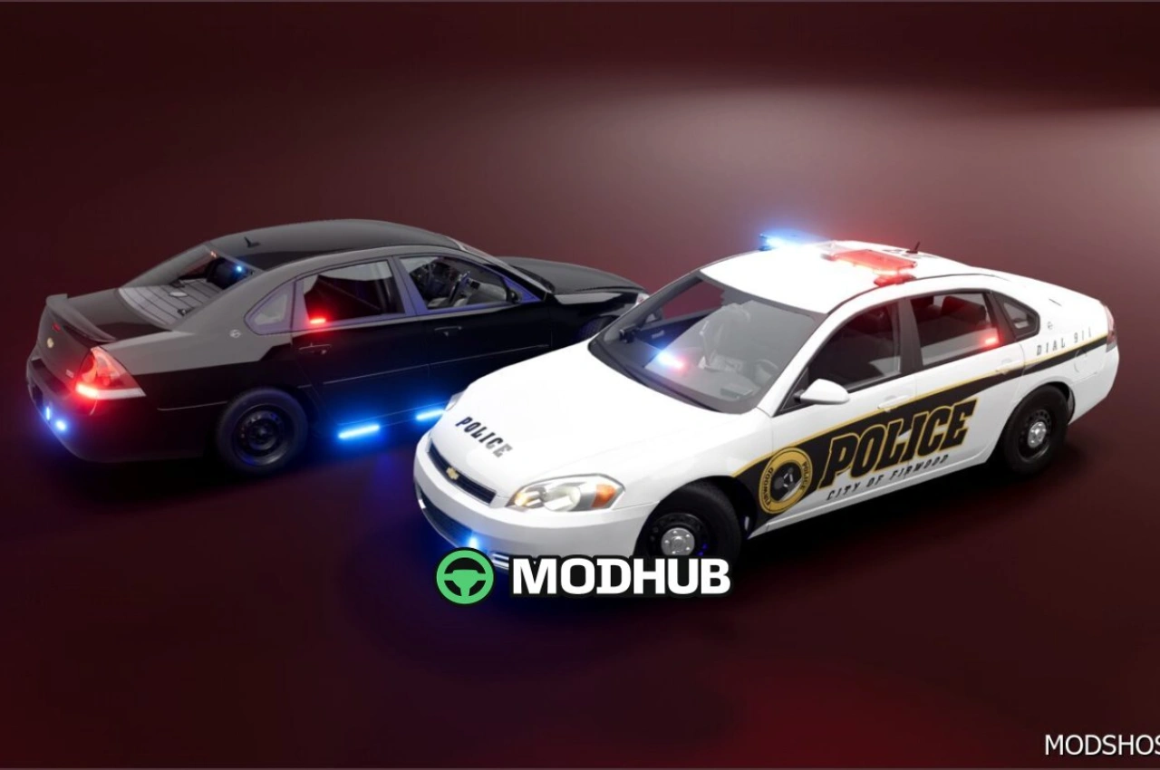 Поліцейські автомобілі American Pack для BeamNG.drive