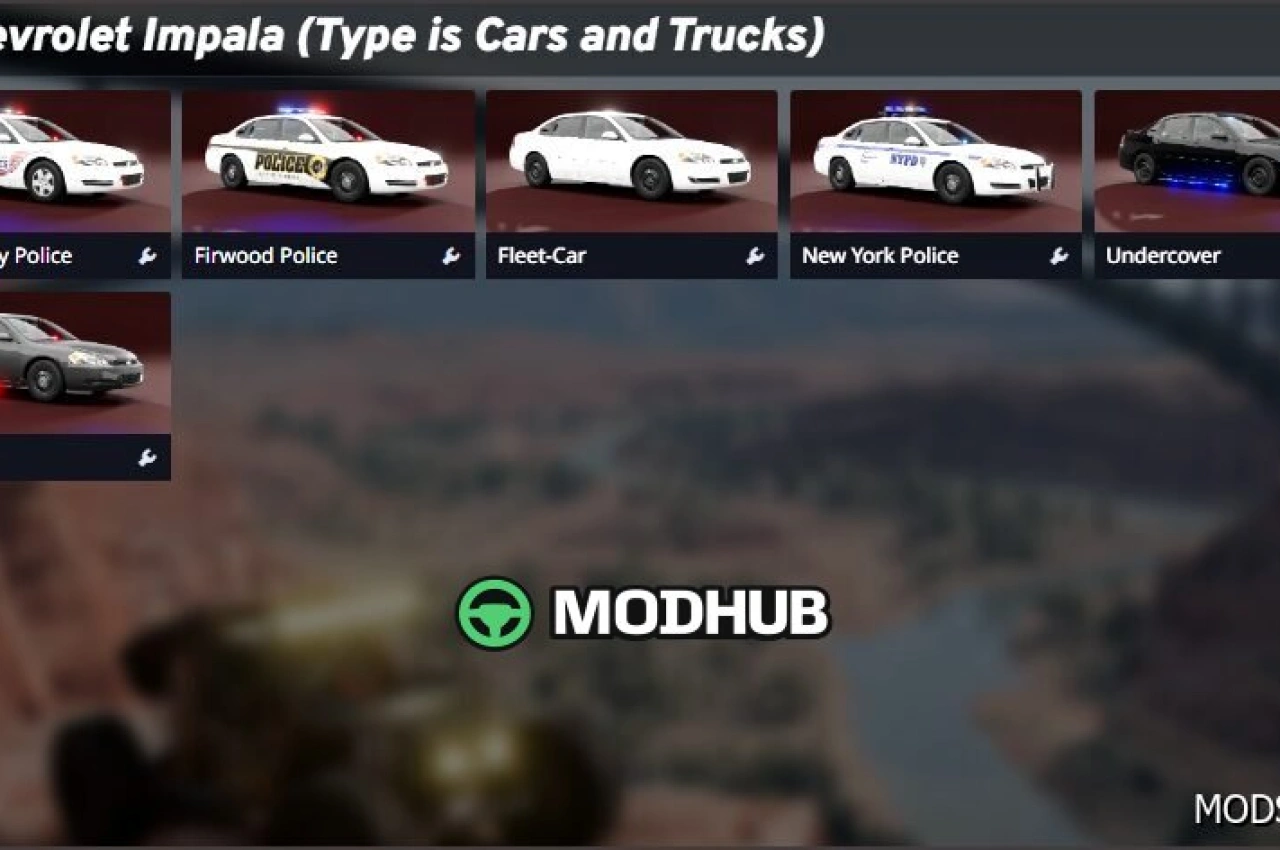 Поліцейські автомобілі American Pack для BeamNG.drive