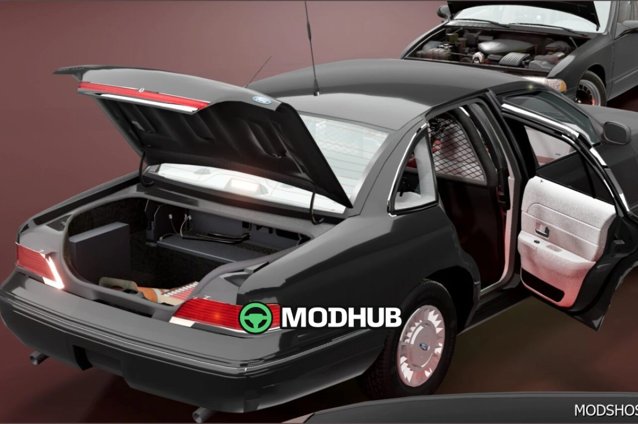 Поліцейські автомобілі American Pack для BeamNG.drive