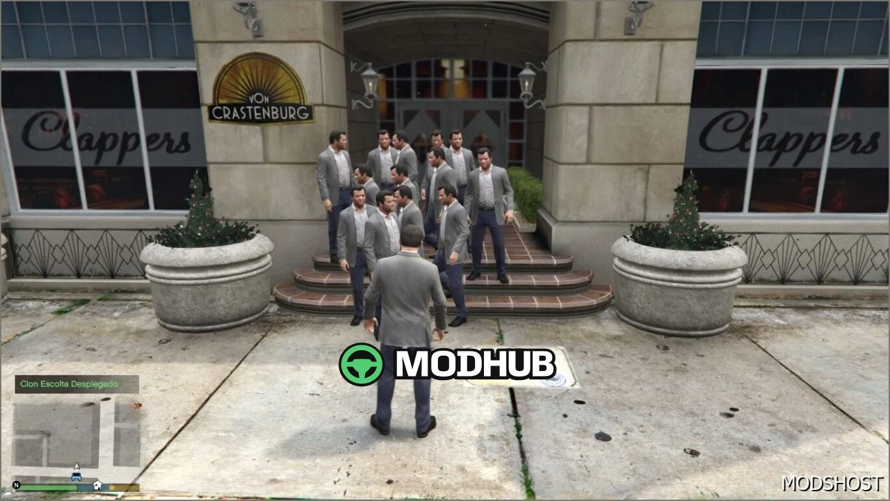 Мод клонування персонажа для GTA 5