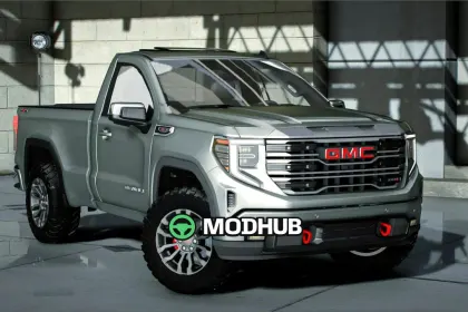 Samochód GMC Sierra Denali AT4X 2022 do GTA 5