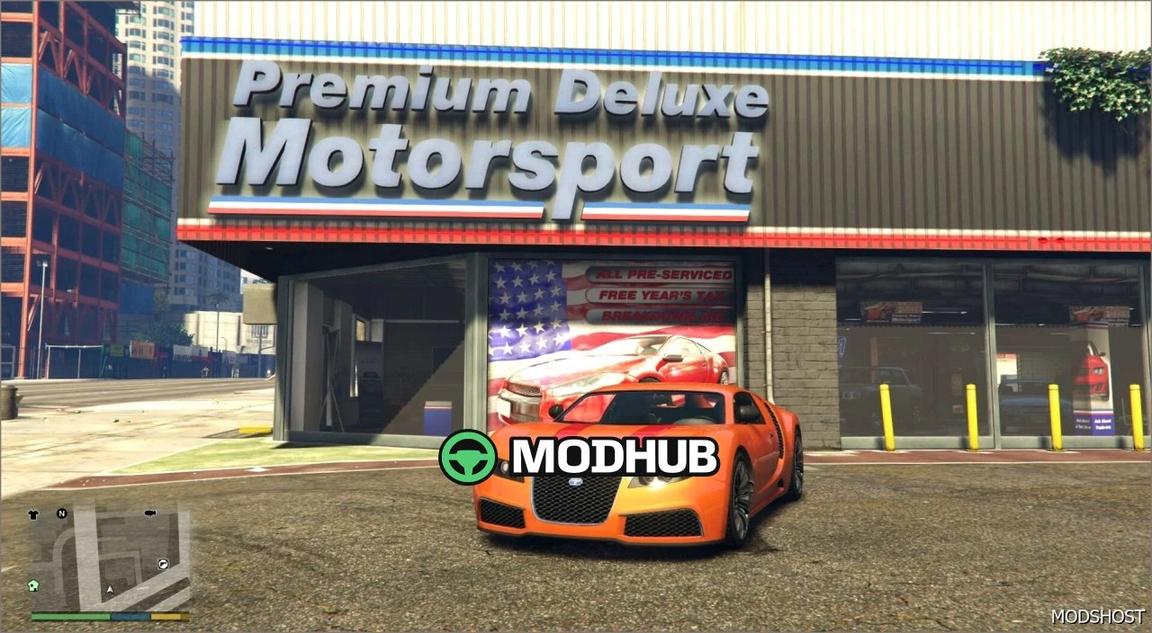 Скрипт мод для ринку автомобілів для GTA 5