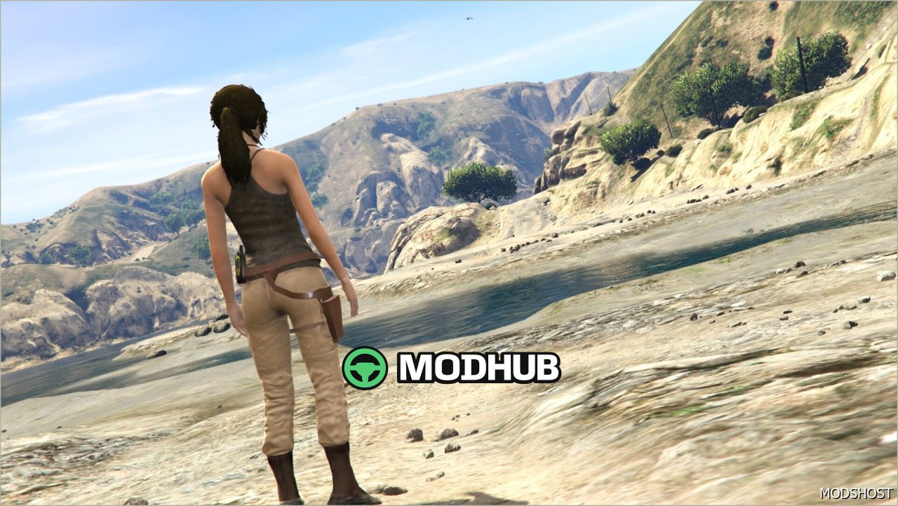 Модель Лари Крофт для GTA 5