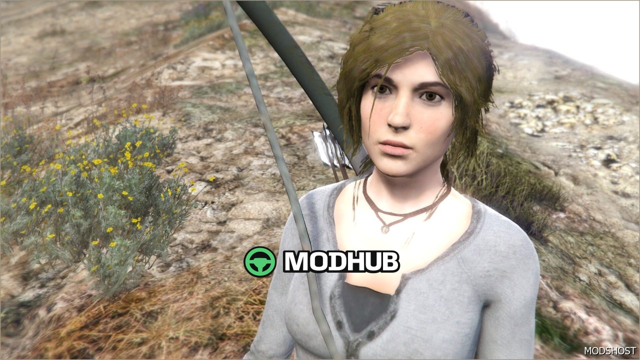 Модель Лари Крофт для GTA 5