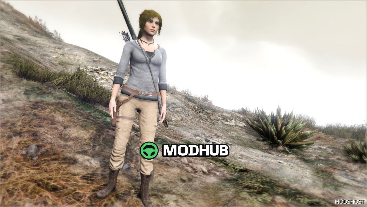 Модель Лари Крофт для GTA 5
