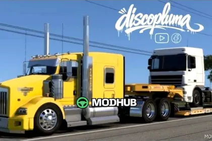 Ciężarówka Kenworth T800 Centenario do American Truck Simulator