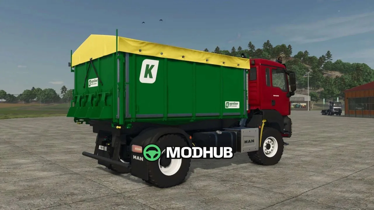 Mod für leistungsstarken Lkw MAN TGS AgroTruck für FS25 (v1002)