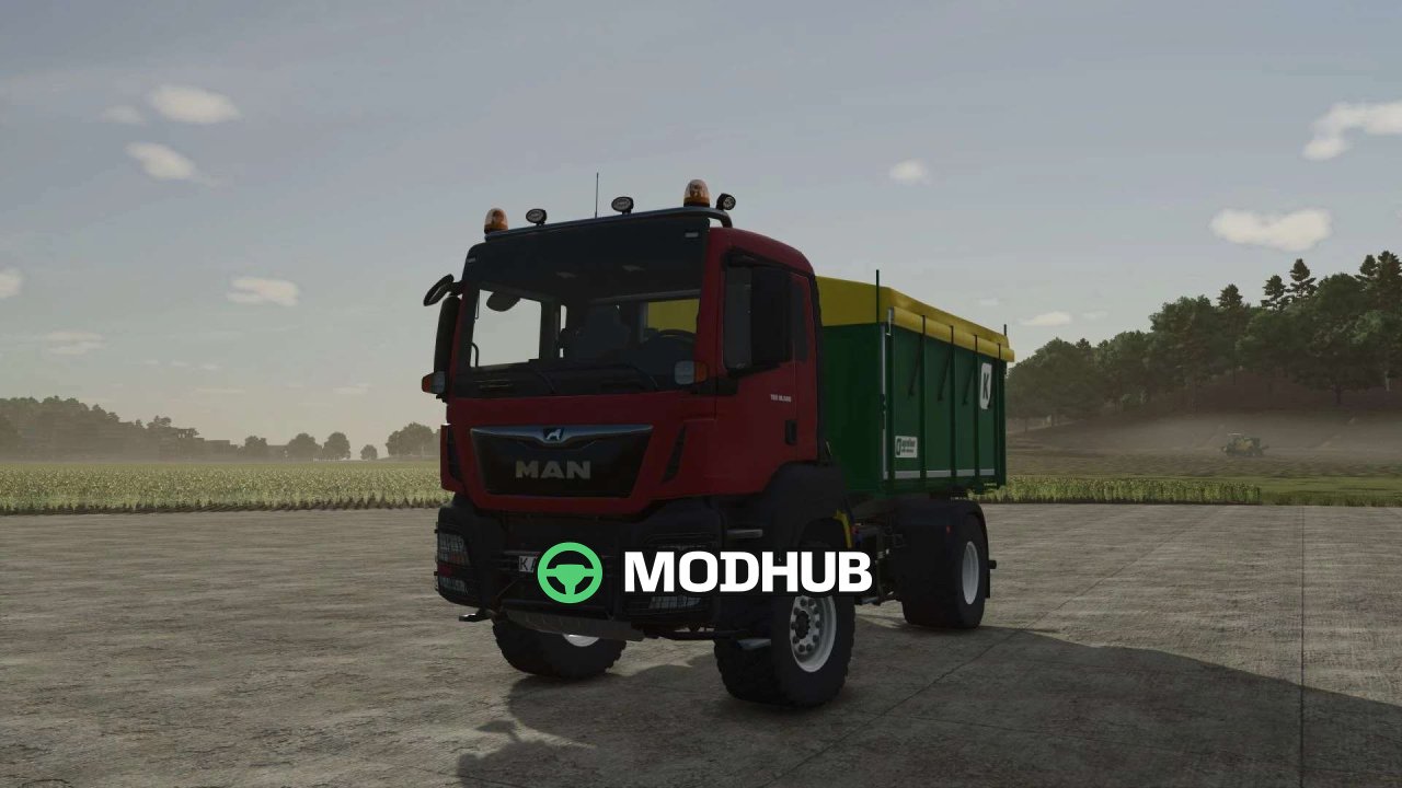 Mod für leistungsstarken Lkw MAN TGS AgroTruck für FS25 (v1002)