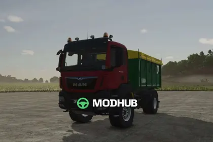 Mod für leistungsstarken Lkw MAN TGS AgroTruck für FS25 (v1002) — 2