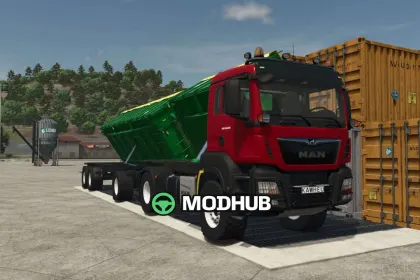 Mod für leistungsstarken Lkw MAN TGS AgroTruck für FS25 (v1002) — 5