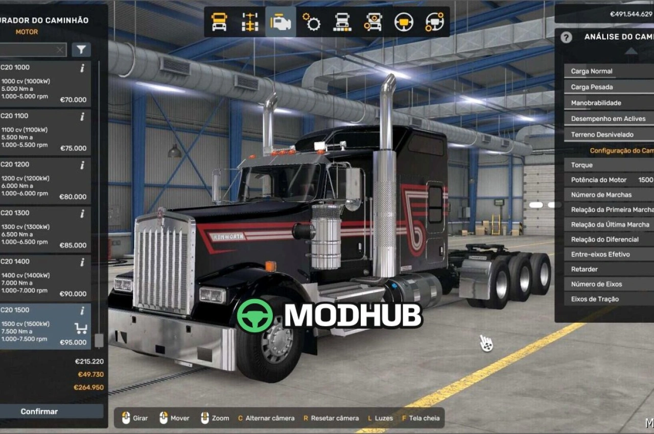 Двигуни 1.50-1.58 для American Truck Simulator