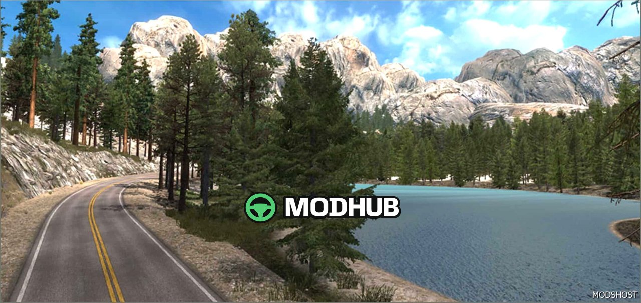 Карта Sierra Nevada V1.12 для American Truck Simulator