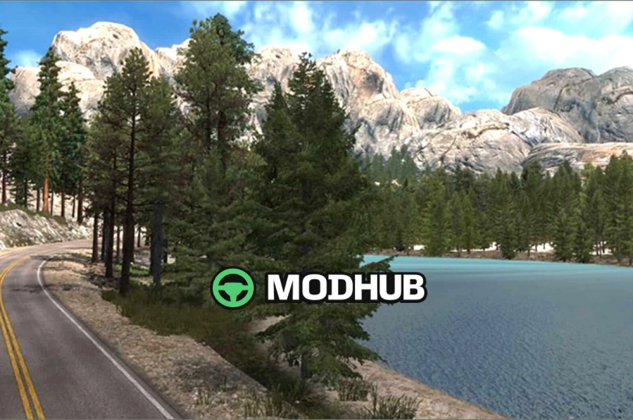 Карта Sierra Nevada V1.12 для American Truck Simulator
