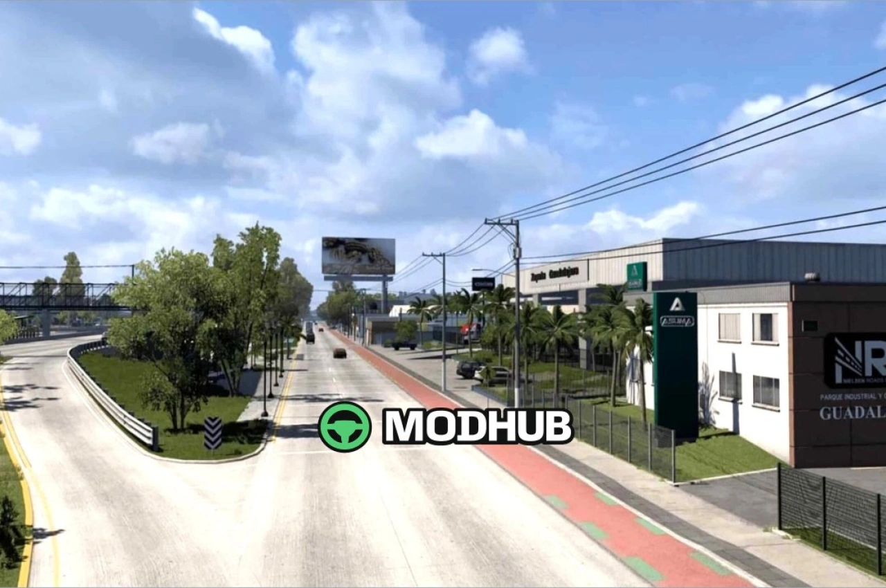 Карта Reforma Pacifico V4.13 для American Truck Simulator