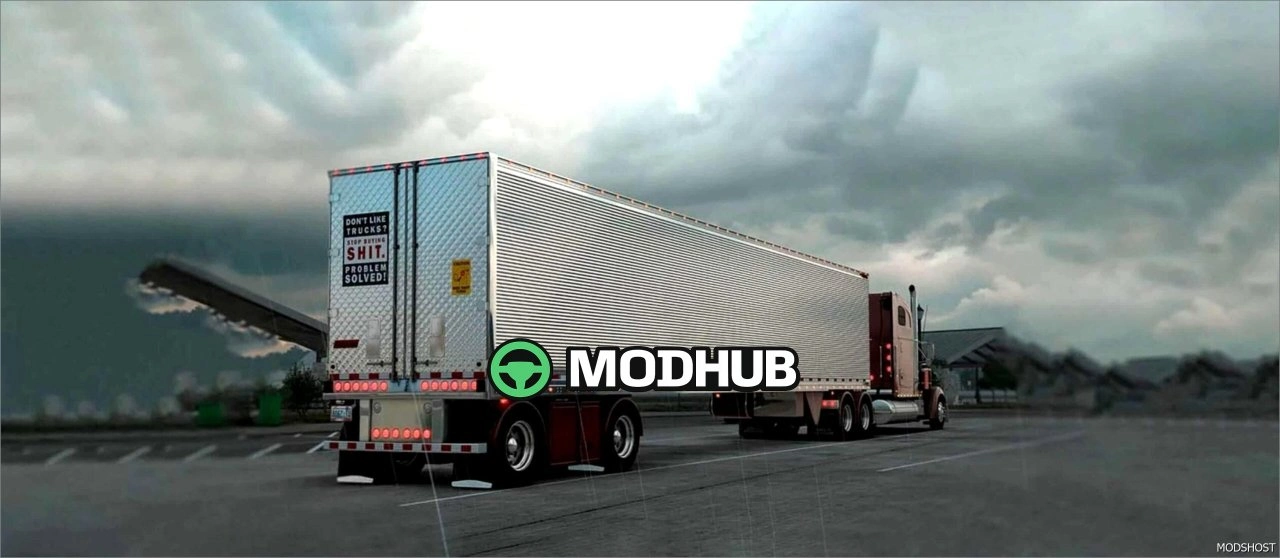 Причепи USA Trailer Pack V8.4 для American Truck Simulator