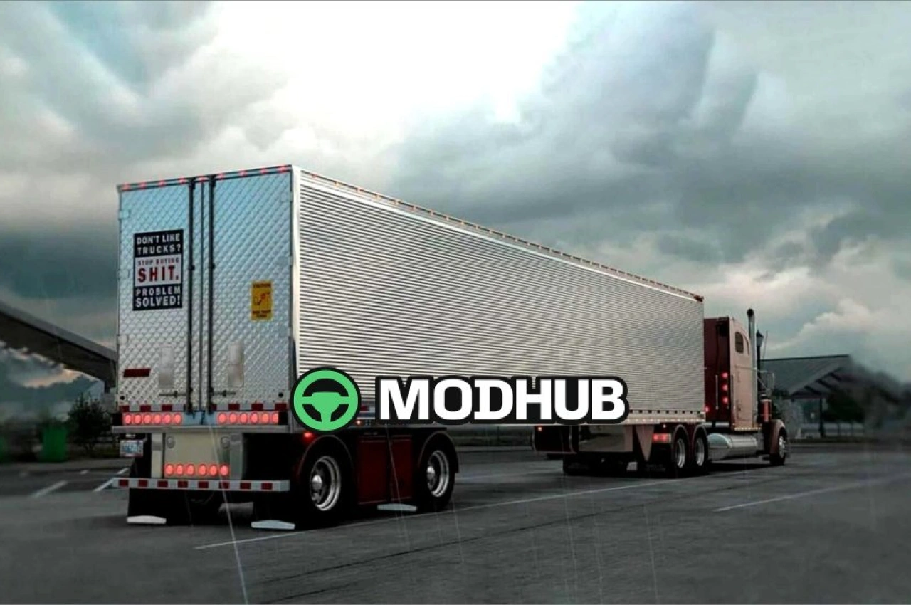 Причепи USA Trailer Pack V8.4 для American Truck Simulator