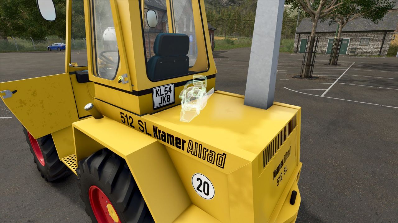 Ефективний Навантажувач Kramer Allrad 512 — Маневрений Помічник для Ферми у FS25