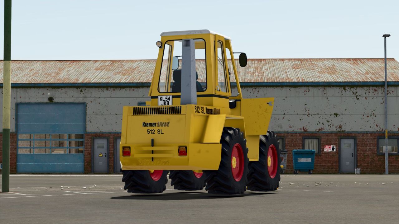 Ефективний Навантажувач Kramer Allrad 512 — Маневрений Помічник для Ферми у FS25